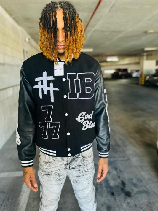 IBELEVE BLACK VARSITY