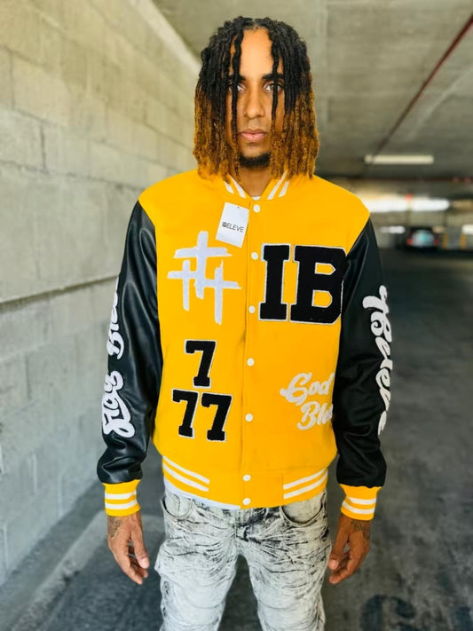 IBELEVE YELLOW VARSITY