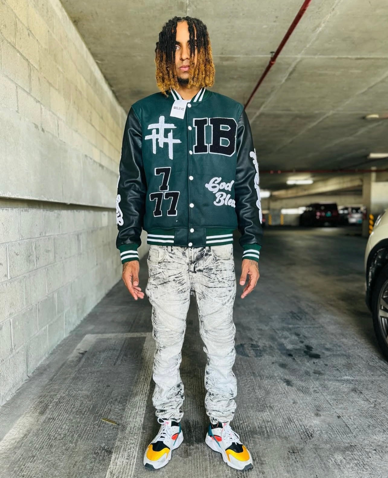 IBELEVE GREEN VARSITY