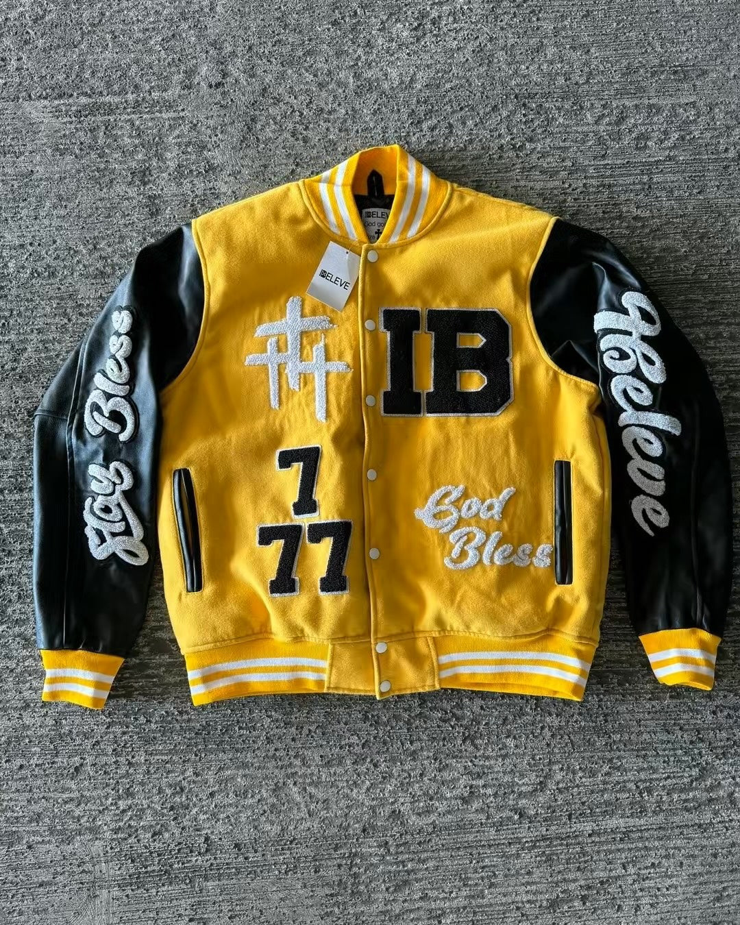 IBELEVE YELLOW VARSITY