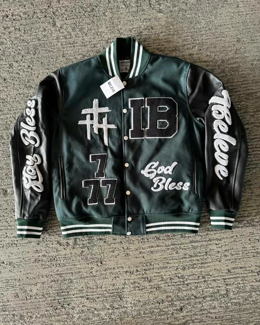 IBELEVE GREEN VARSITY