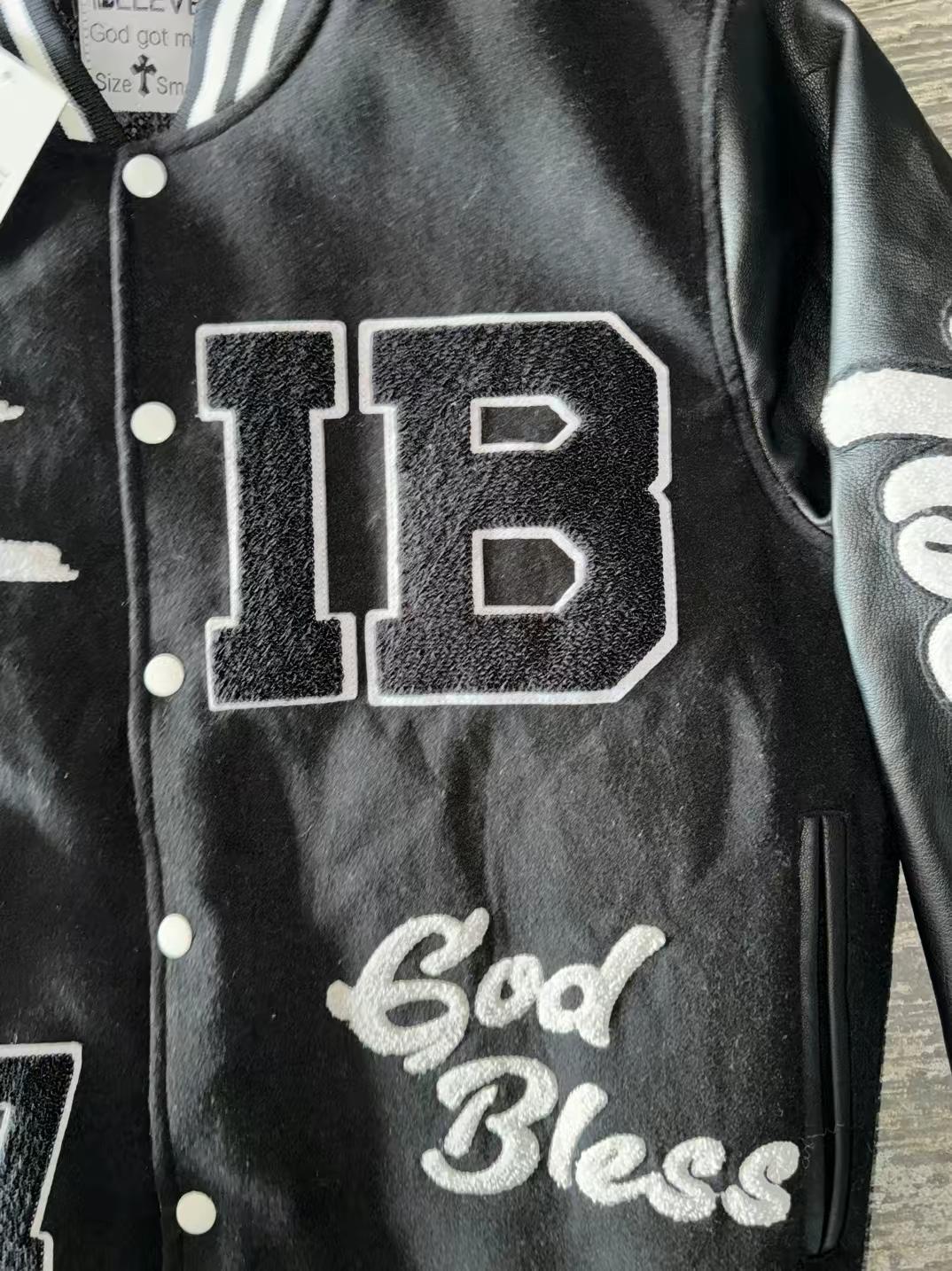 IBELEVE BLACK VARSITY